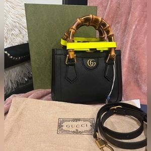 Gucci Diana Bamboo Black Mini